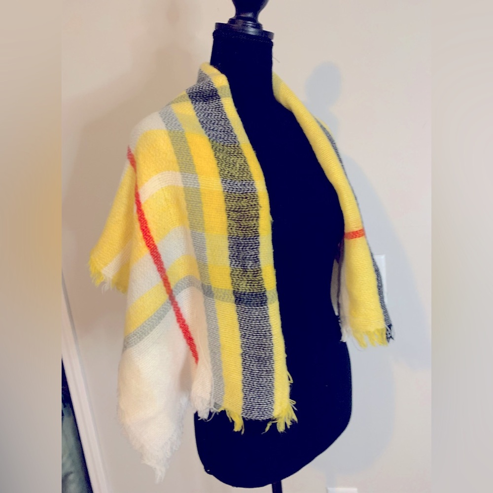 Frayed Blank Scarf